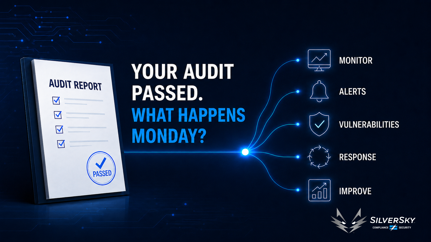 Your Cybersecurity Audit Passed. What Happens Monday?