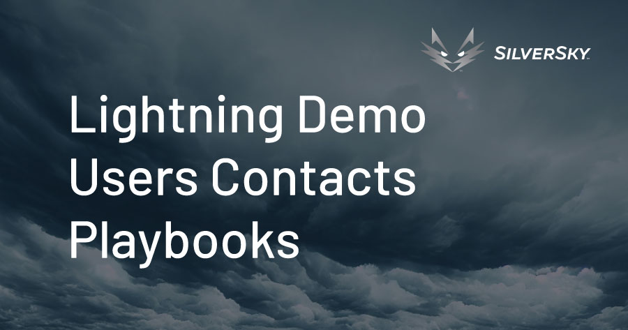 Lightning Demo Users Contacts Playbooks<br />
